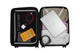 Calvin Klein SNAKE RIDGE Range Black Color Hard Large Luggage
