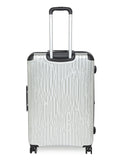 Calvin Klein SNAKE RIDGE Range Silver Color Hard Large Luggage