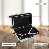 Calvin Klein SNAKE RIDGE Range Silver Color Hard Large Luggage
