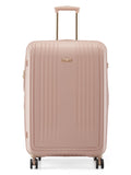 Calvinklein SUSTAIN Crystal Pink Color Polypropylene Material Hard Trolley