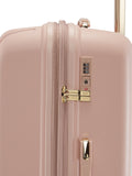 Calvinklein SUSTAIN Crystal Pink Color Polypropylene Material Hard Trolley