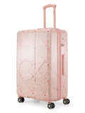 CALVIN KLEIN TERRAZZO ISLAND Dusty Pink Color ABS Material Hard Trolley