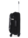 Calvinklein ROCKAWAY Black Color 900D Polyster Material Soft 20" Cabin Trolley