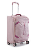 Calvinklein ROCKAWAY Rose Color 900D Polyster Material Soft 20" Cabin Trolley