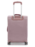 Calvinklein ROCKAWAY Rose Color 900D Polyster Material Soft 20" Cabin Trolley