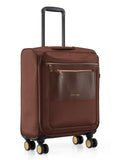 Calvin Klein UNION SQUARE Brunette Color 900D Oxford Polyster Material Soft 21" Cabin Trolley