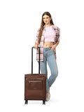 Calvin Klein UNION SQUARE Brunette Color 900D Oxford Polyster Material Soft 21" Cabin Trolley