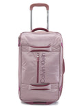Calvinklein ROCKAWAY Rose Color 900D Polyster Material Soft 25" Duffle Trolley
