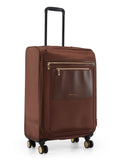 Calvin Klein UNION SQUARE Brunette Color 900D Oxford Polyster Material Soft 24" Medium Trolley