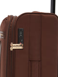 Calvin Klein UNION SQUARE Brunette Color 900D Oxford Polyster Material Soft 24" Medium Trolley