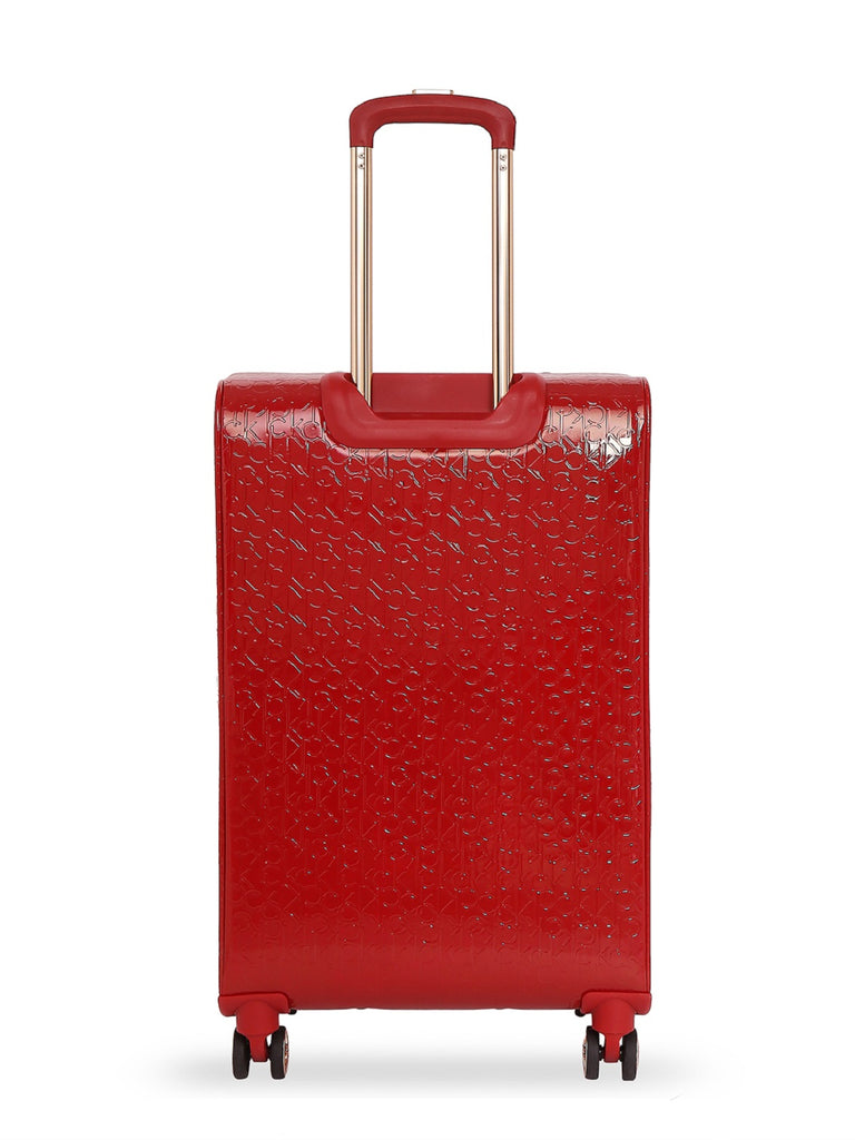 Calvin Klein Impression Soft Large Red Luggage Trolley