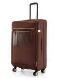 Calvin Klein UNION SQUARE Brunette Color 900D Oxford Polyster Material Soft 29" Large Trolley