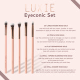 Luxie Eyeconic Eye Set - Rose Gold