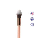 Luxie 520 Tapered Face Brush - Rose Gold