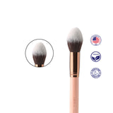 Luxie 520 Tapered Face Brush - Rose Gold