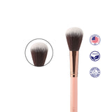 Luxie 514 Blush Brush - Rose Gold