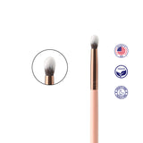 Luxie 243 Precision Blender Brush - Rose Gold