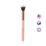 Luxie 512 Small Contouring Brush - Rose Gold