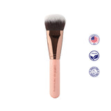 Luxie 610 Flat Sculpting Brush - Rose Gold