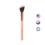 Luxie 504 Large Angled Brush - Rose Gold