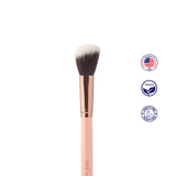 Luxie 504 Large Angled Brush - Rose Gold