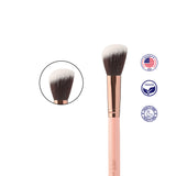 Luxie 504 Large Angled Brush - Rose Gold