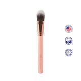 Luxie 510 Foundation Brush - Rose Gold