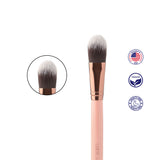 Luxie 510 Foundation Brush - Rose Gold