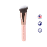 Luxie 534 Angled Top Buffer Brush - Rose Gold