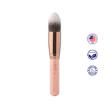 Luxie 536 Pointed Top Kabuki Brush - Rose Gold