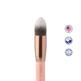 Luxie 536 Pointed Top Kabuki Brush - Rose Gold