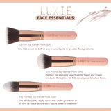 Luxie 536 Pointed Top Kabuki Brush - Rose Gold