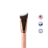 Luxie 620 Angled Sculpting Brush - Rose Gold