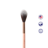 Luxie 640 Pro Precision Tapered Brush - Rose Gold