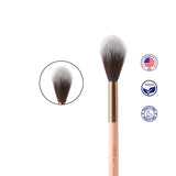 Luxie 640 Pro Precision Tapered Brush - Rose Gold