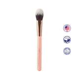 Luxie 660 Precision Foundation Brush - Rose Gold