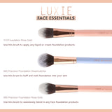 Luxie 660 Precision Foundation Brush - Rose Gold