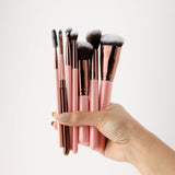 Luxie Eye Essential Brush Set - Rose Gold