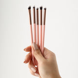 Luxie Mini Detail Eye Brush Set - Rose Gold