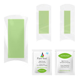 Remove Wax Strips 52 Pcs Maxi Set - Thick Hair  (20 Body + 8 Bikini + 8 Face + 8 Underarm Strips & 4 Pain-Less + 4 Post Depilation Cleaning Wipes)