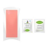 Remove Wax Strips 24 Pcs Body Strips - Sensitive (20 Body Strips & 2 Pain-Less + 4 Post Depilation Cleaning Wipes)