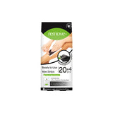 Remove Wax Strips 24 Pcs Body Strips - Active Carbon Charcoal  (20 Body Strips & 2 Pain-Less + 4 Post Depilation Cleaning Wipes)