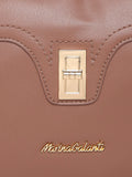 MARINA GALANTI Nude Color Soft PU Material Medium Size Crossbody Bag - MB0341CY2067