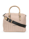 MARINA GALANTI Beige Color Soft PU Material Medium Size Bowling Bag - MB0342BG2004