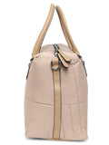 MARINA GALANTI Beige Color Soft PU Material Medium Size Bowling Bag - MB0342BG2004