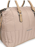 MARINA GALANTI Beige Color Soft PU Material Medium Size Bowling Bag - MB0342BG2004