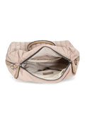 MARINA GALANTI Beige Color Soft PU Material Medium Size Bowling Bag - MB0342BG2004