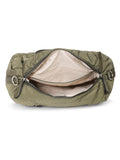 MARINA GALANTI Olive Color Soft PU Material Medium Size Bowling Bag - MB0342BG2029