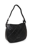 MARINA GALANTI Black Color Soft PU Material Medium Size Hobo - MB0343HO2001