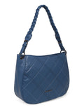 MARINA GALANTI Blue Color Soft PU Material Medium Size Hobo - MB0343HO2016